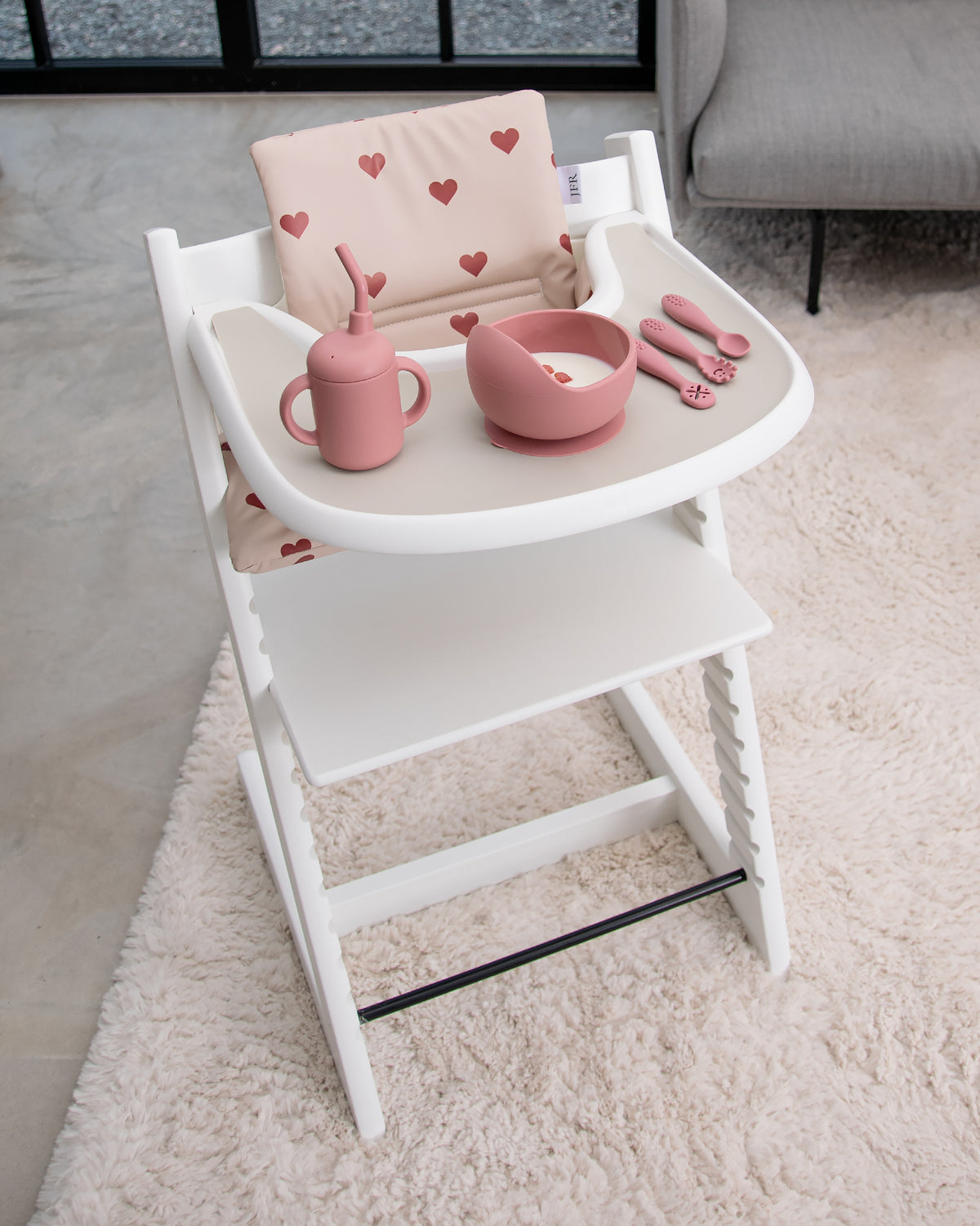 Bakkeunderlag til Stokke Tripp Trapp - Light Beige