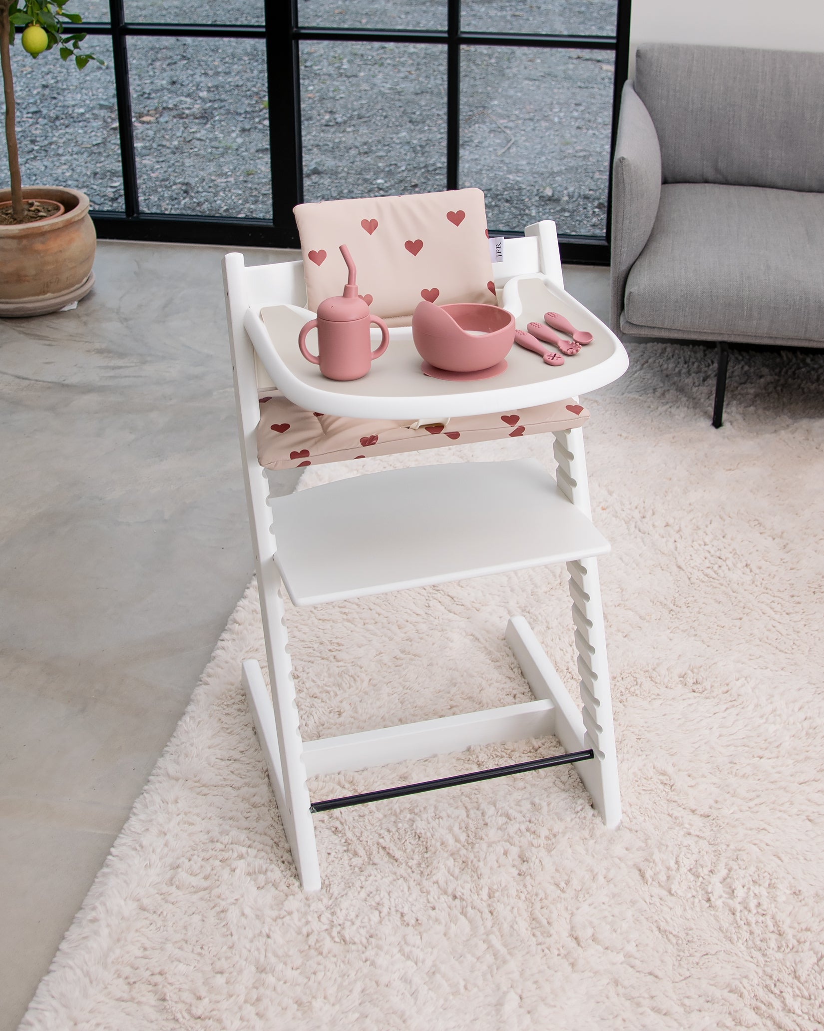 Bakkeunderlag til Stokke Tripp Trapp - Light Beige