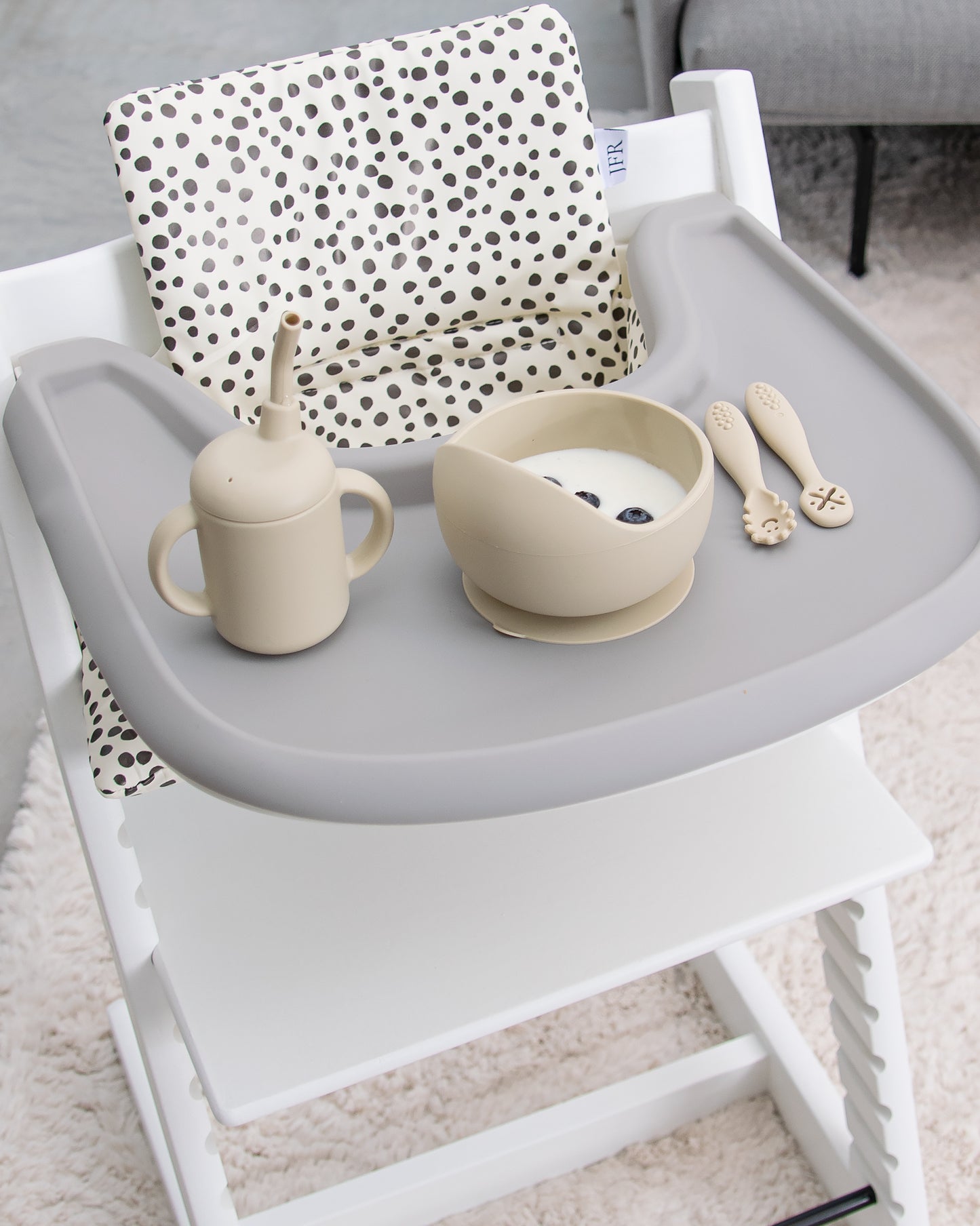 Bricköverdrag till Stokke Tripp Trapp - Light Grey