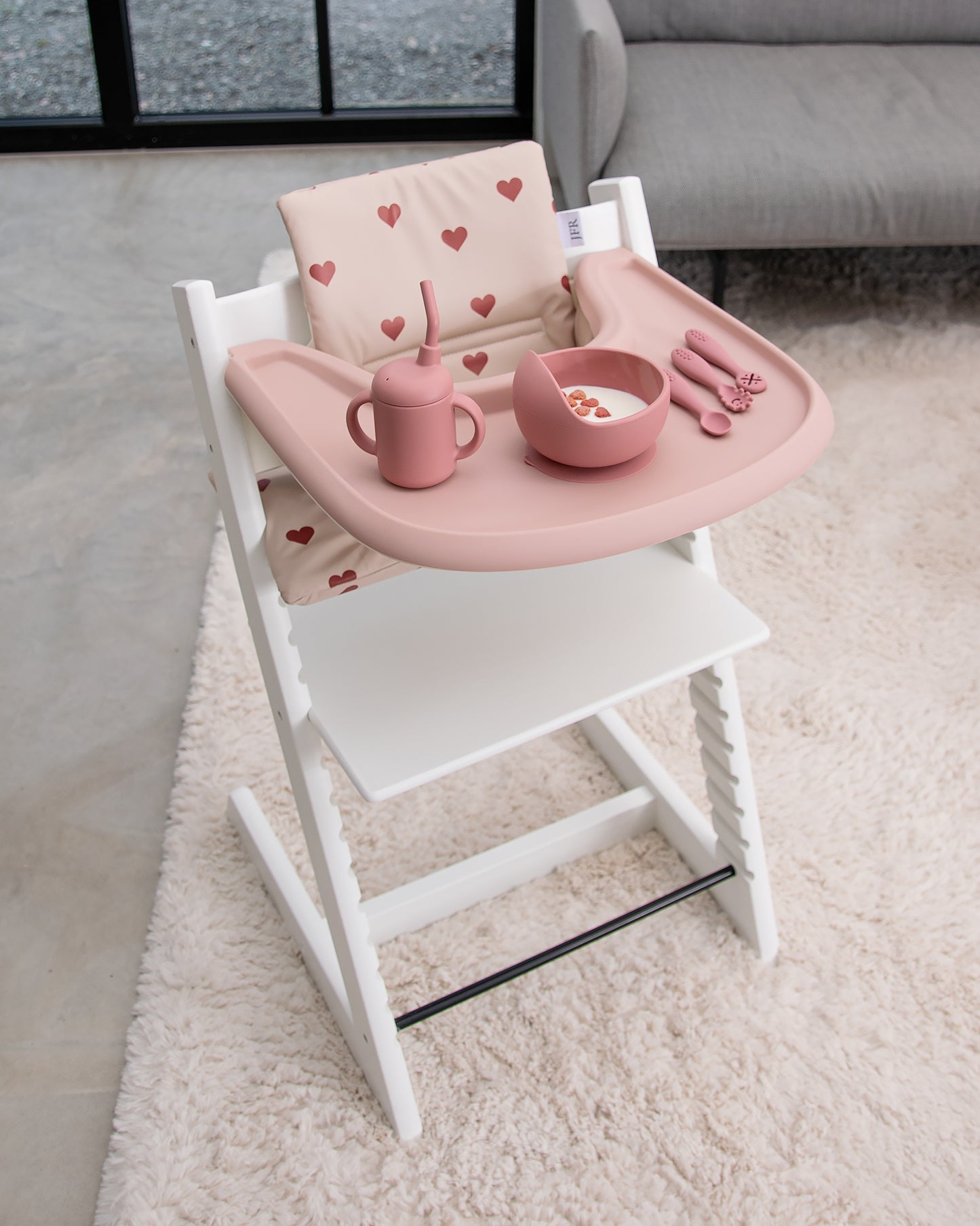 Bricköverdrag till Stokke Tripp Trapp - Blush Pink