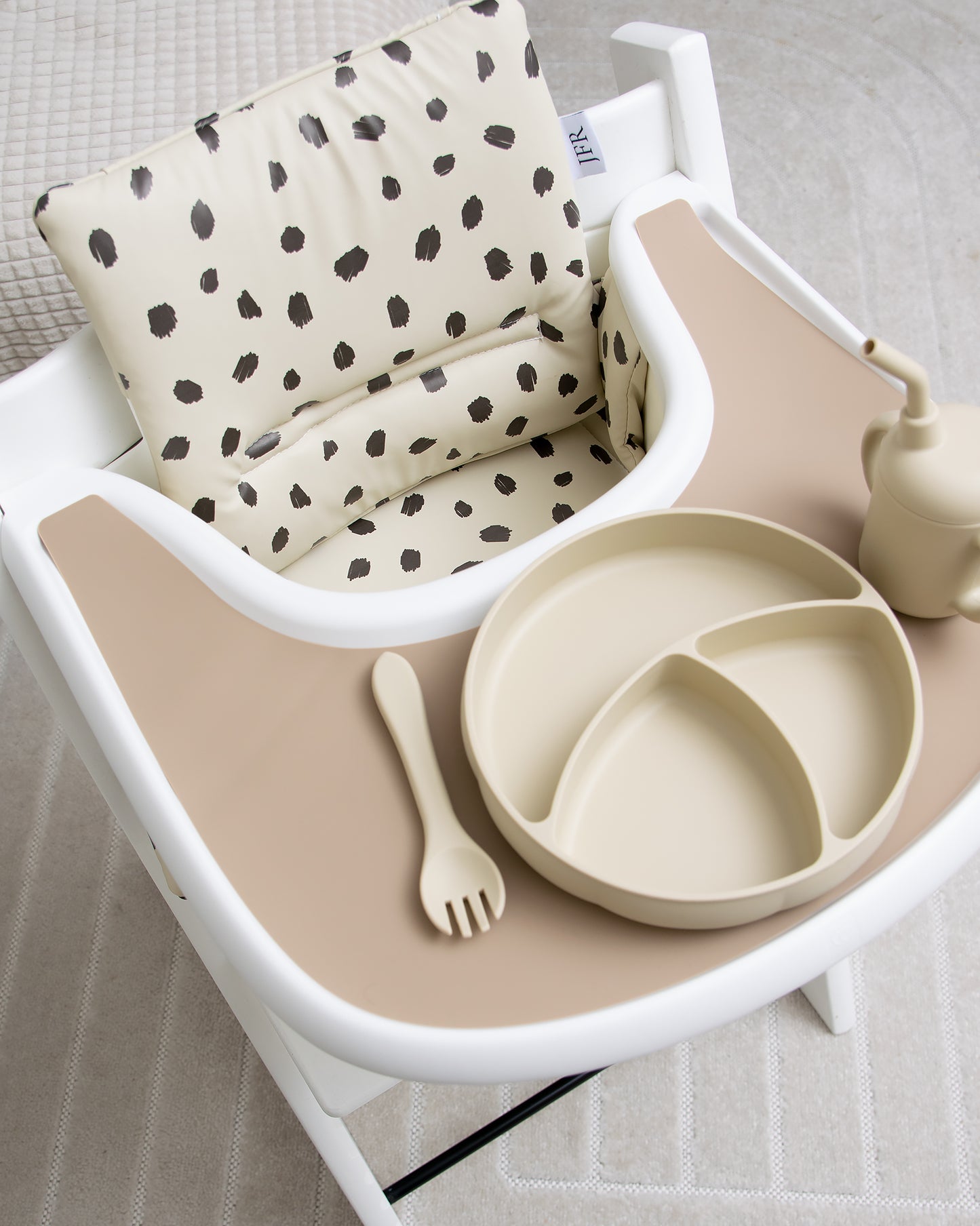 Cushion for Stokke Tripp Trapp - Dot Beige