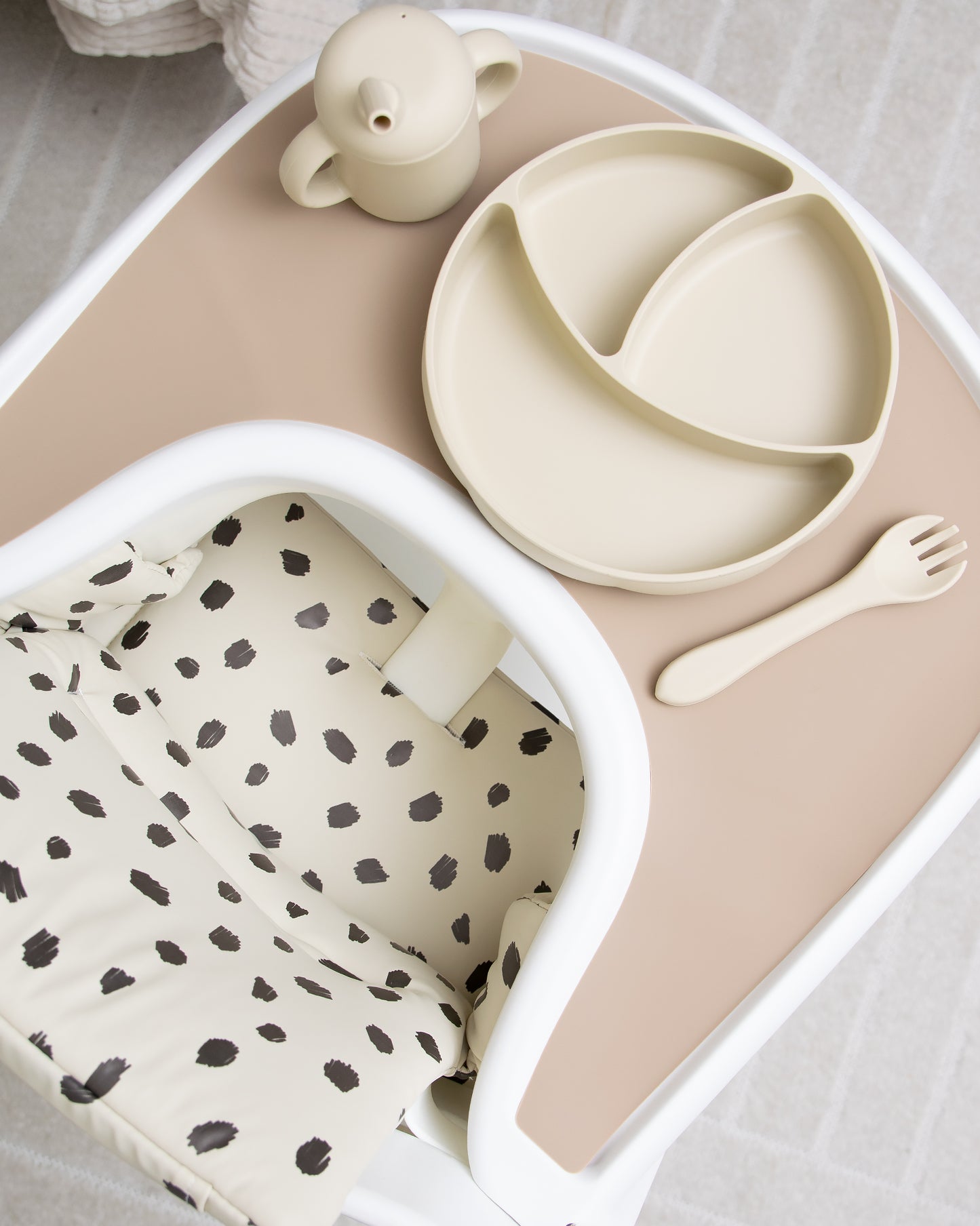 Cushion for Stokke Tripp Trapp - Dot Beige