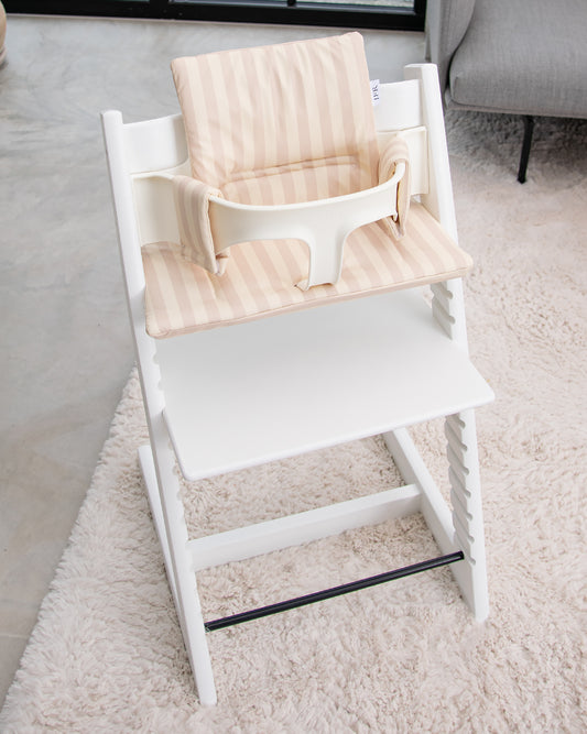 Cushion for Stokke Tripp Trapp - Beige Stripes