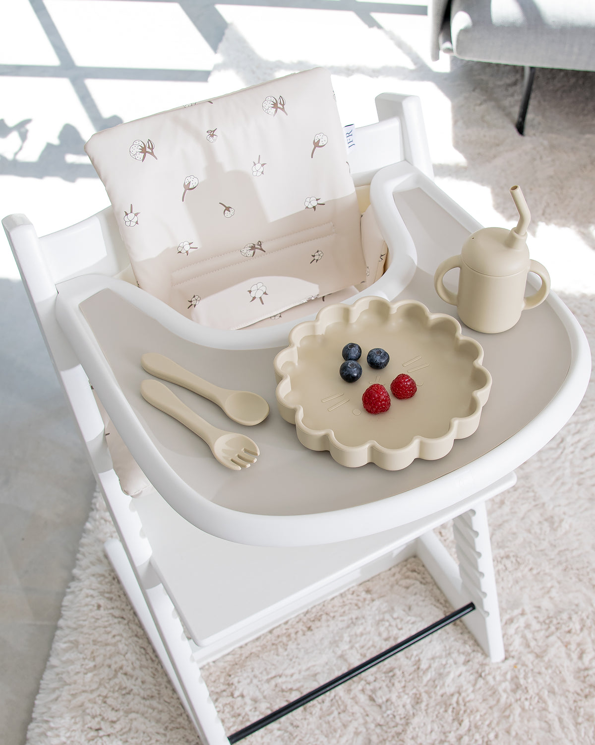Cushion for Stokke Tripp Trapp - Cotton Clouds