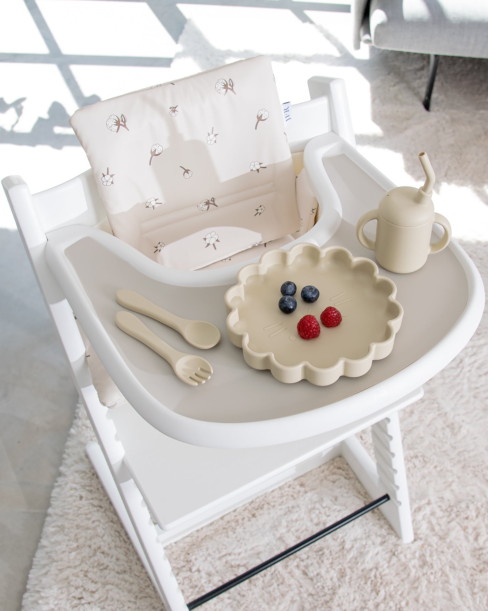 Bakkeunderlag til Stokke Tripp Trapp - Light Beige