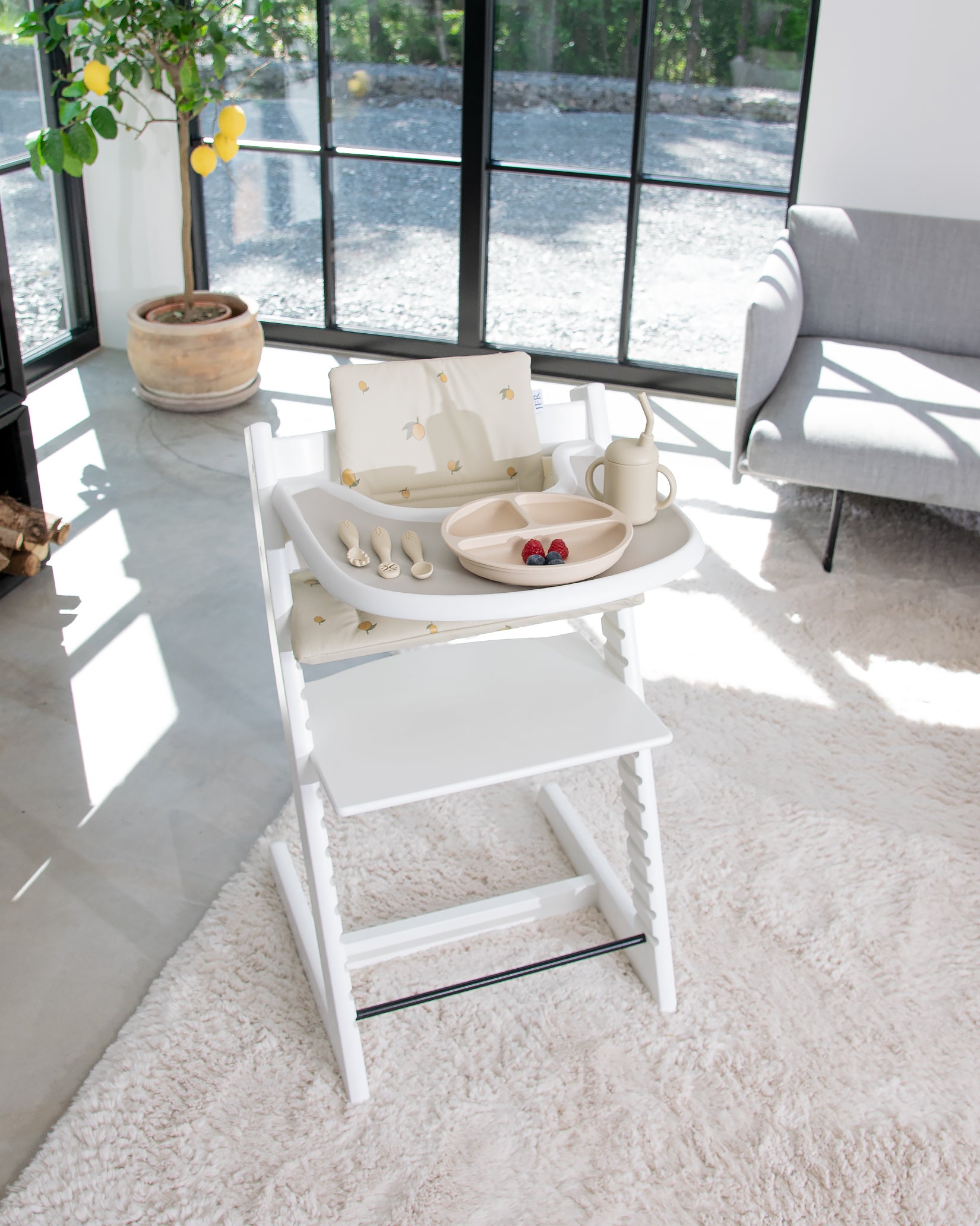 Cushion for Stokke Tripp Trapp - Lemons
