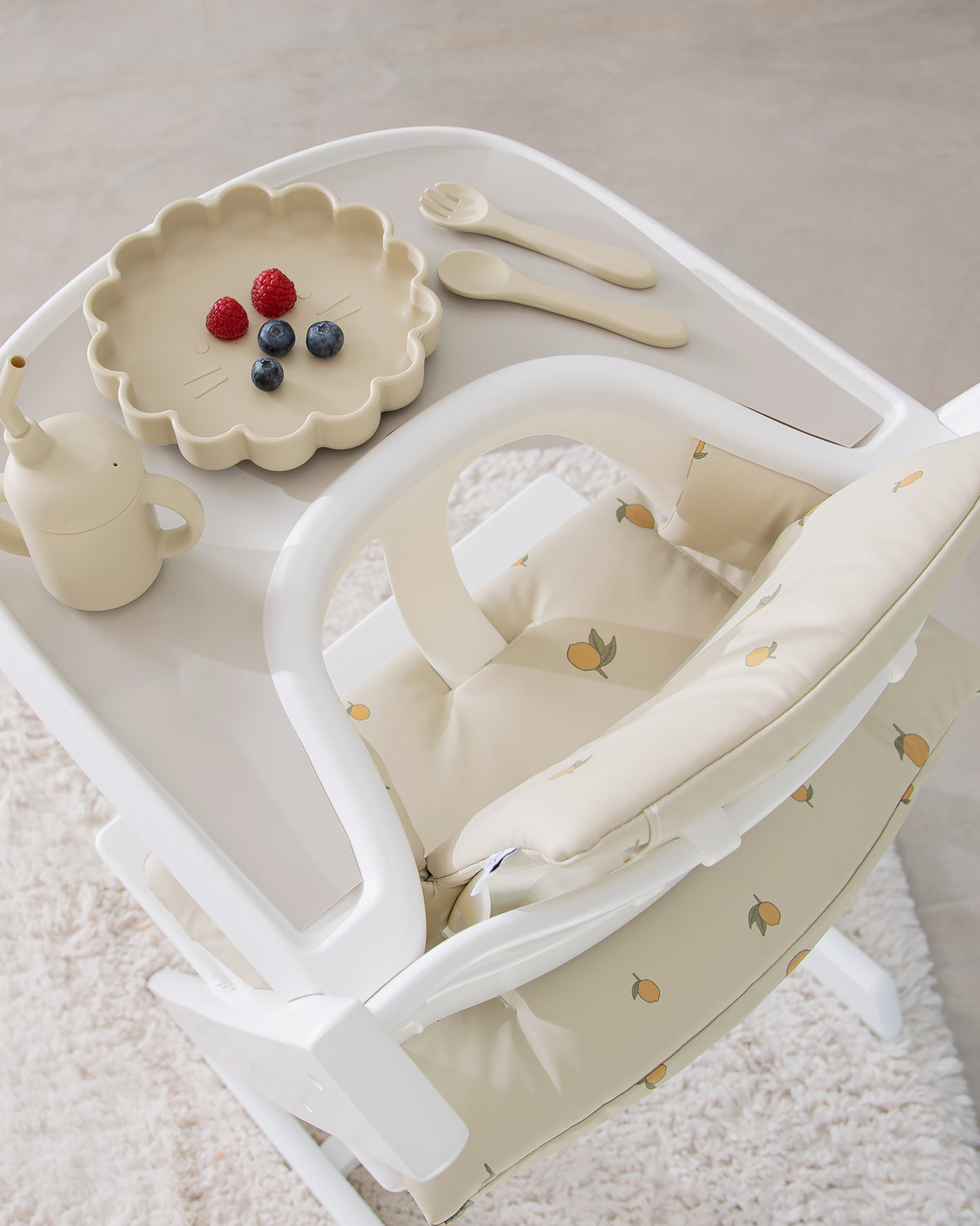 Cushion for Stokke Tripp Trapp - Lemons