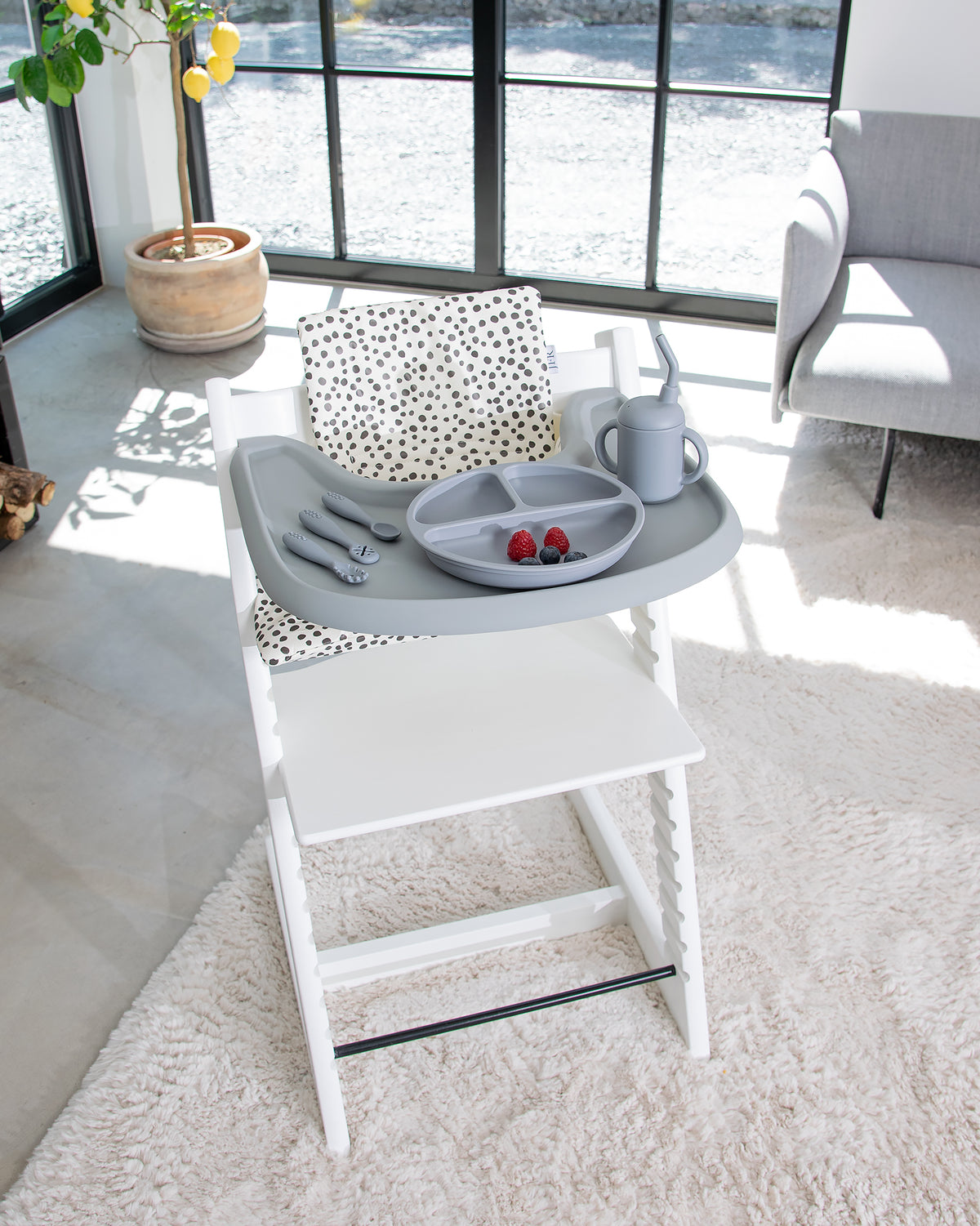 Tray Cover for Stokke Tripp Trapp - Medium Grey