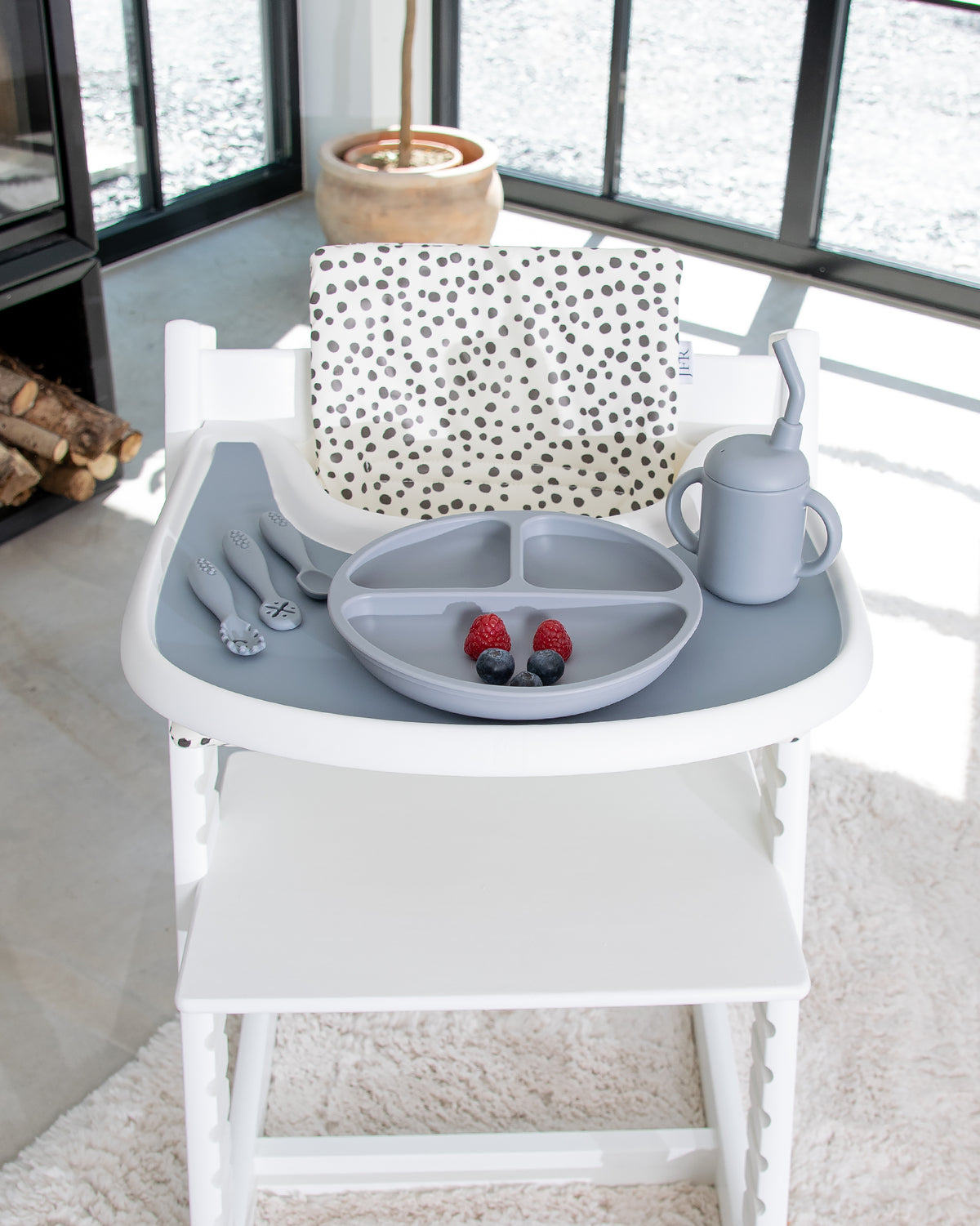 Bakkeunderlag til Stokke Tripp Trapp - Grey