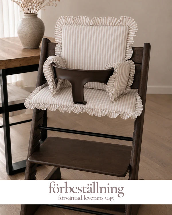 Cushion for Stokke Tripp Trapp - Beige Stripes